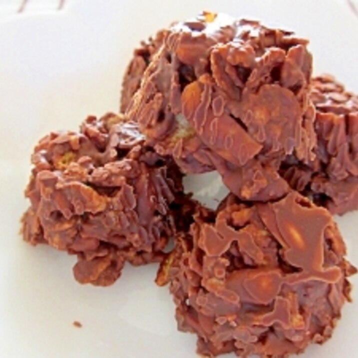 柿の種コーンフレークチョコ レシピ 作り方 By Mococo05 楽天レシピ